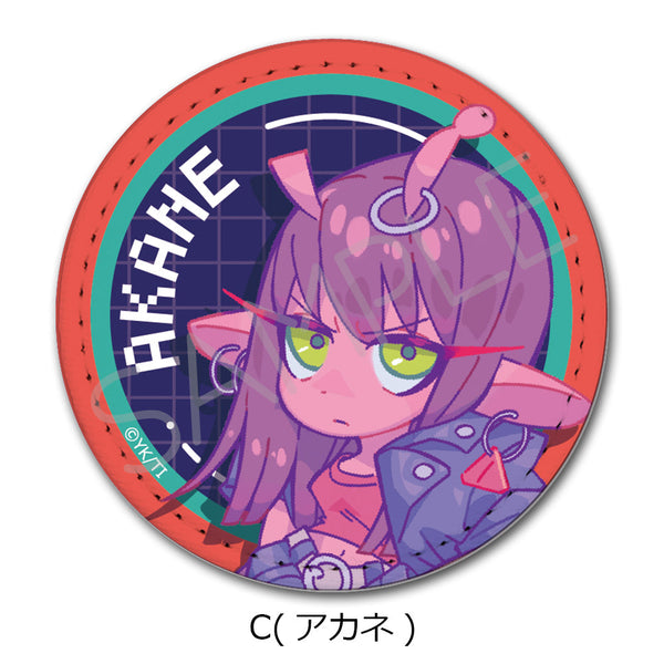『銀河特急 ミルキー☆サブウェイ』レザーバッジ C アカネ