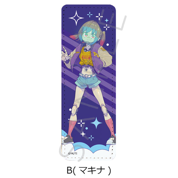『銀河特急 ミルキー☆サブウェイ』レザーバッジ(ロング) B マキナ