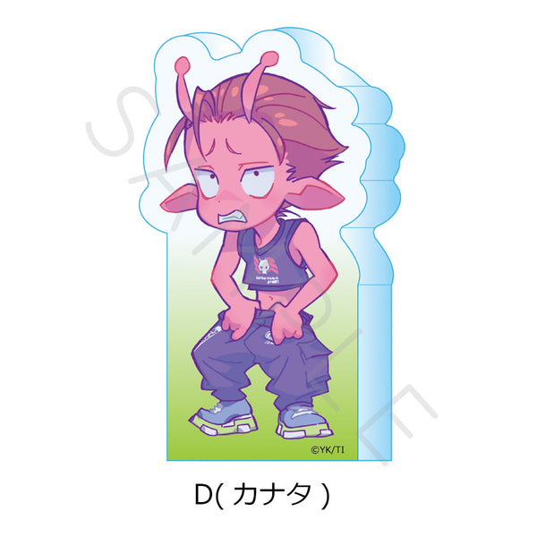 『銀河特急 ミルキー☆サブウェイ』アクリルミニブロック D カナタ
