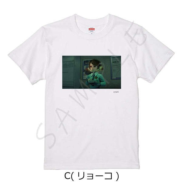 『銀河特急 ミルキー☆サブウェイ』Tシャツ C リョーコ ホワイト Sサイズ