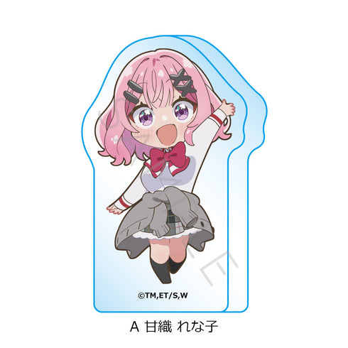 『わたしが恋人になれるわけないじゃん、ムリムリ!(※ムリじゃなかった!?)』アクリルミニブロック A 甘織れな子