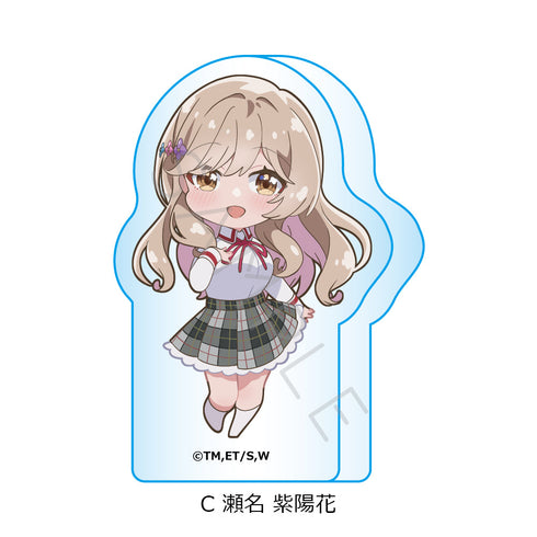 『わたしが恋人になれるわけないじゃん、ムリムリ!(※ムリじゃなかった!?)』アクリルミニブロック C 瀬名紫陽花