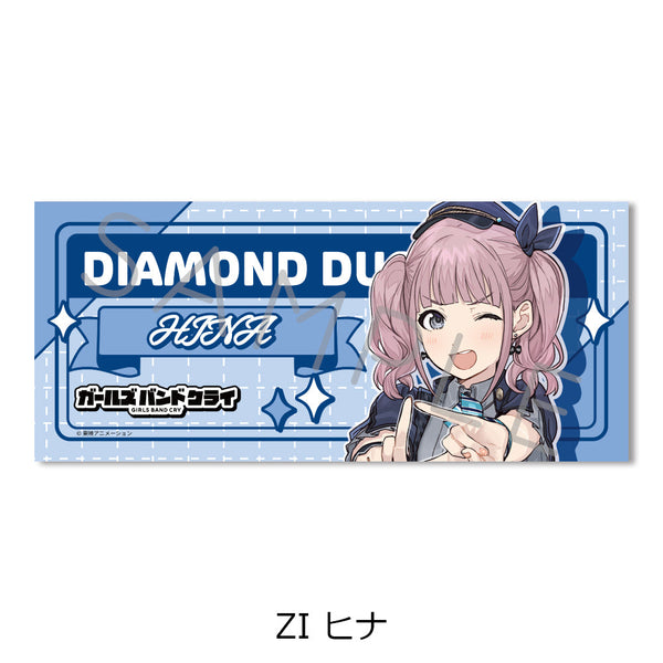 『ガールズバンドクライ』第5弾 フェイスタオル ZI ヒナ
