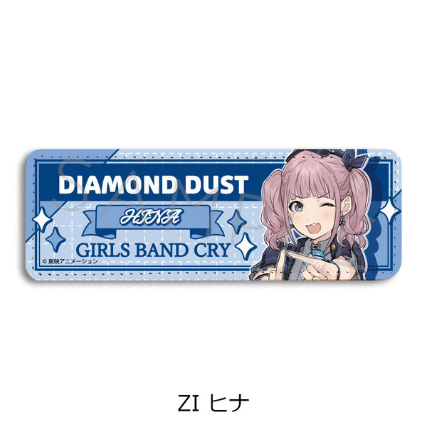 『ガールズバンドクライ』第5弾 レザーバッジ(ロング) ZI ヒナ