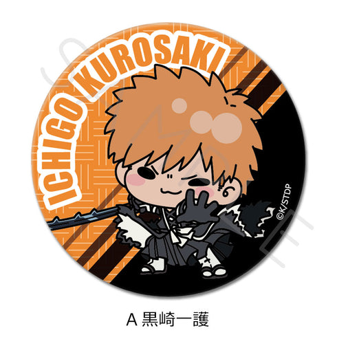 『BLEACH 千年血戦篇』丸形缶バッジ(57mm) A 黒崎一護