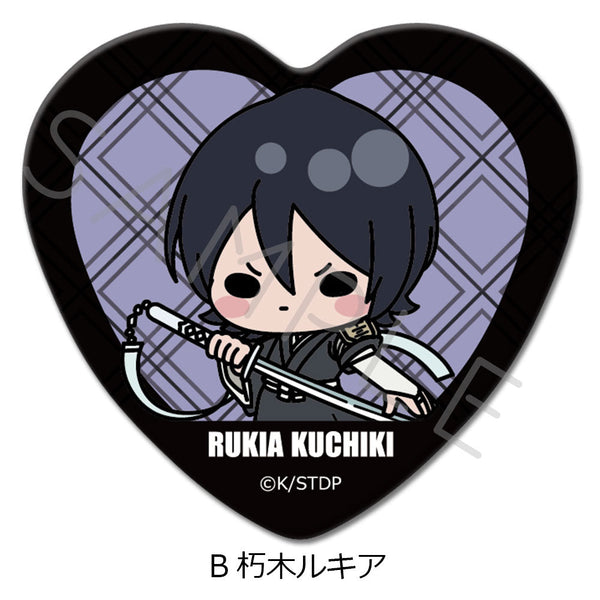 『BLEACH 千年血戦篇』ハート型缶バッジ B 朽木ルキア