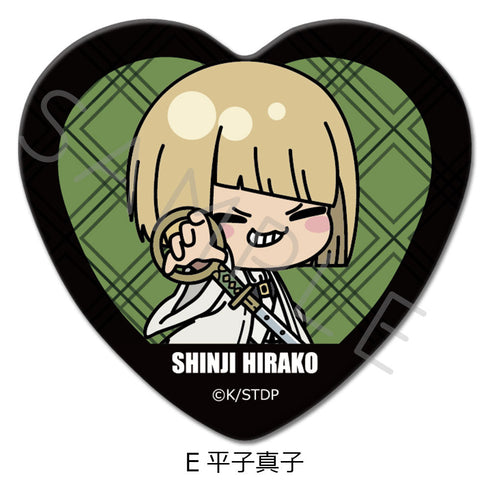 『BLEACH 千年血戦篇』ハート型缶バッジ E 平子真子