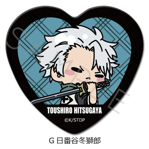 『BLEACH 千年血戦篇』ハート型缶バッジ G 日番谷冬獅郎
