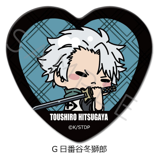 『BLEACH 千年血戦篇』ハート型缶バッジ G 日番谷冬獅郎