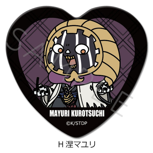 『BLEACH 千年血戦篇』ハート型缶バッジ H 涅マユリ