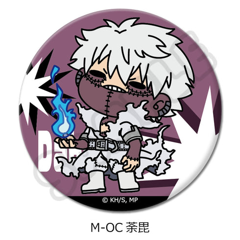 『僕のヒーローアカデミア』みんなmochocho化大作戦! 第7弾 丸形缶バッジ(57mm) M-OC 荼毘