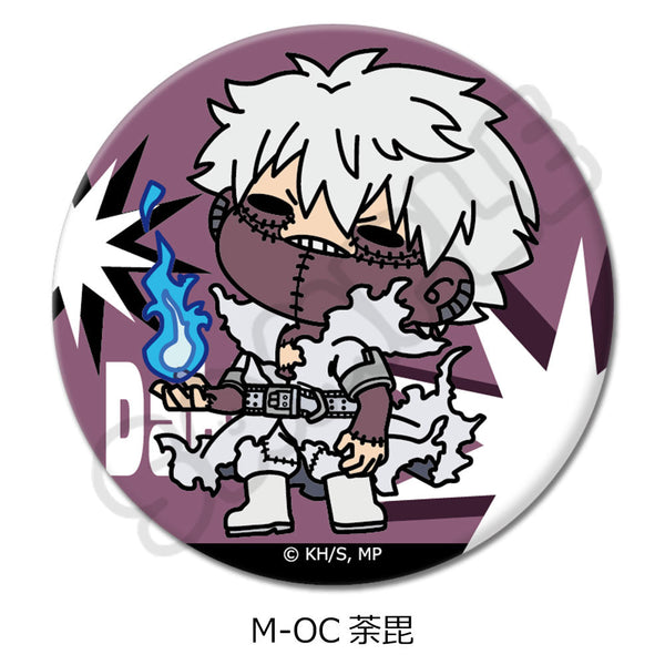『僕のヒーローアカデミア』みんなmochocho化大作戦! 第7弾 丸形缶バッジ(57mm) M-OC 荼毘