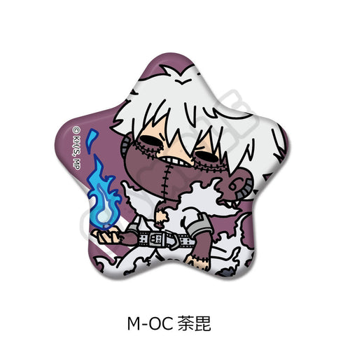 『僕のヒーローアカデミア』みんなmochocho化大作戦! 第7弾 星型缶バッジ M-OC 荼毘