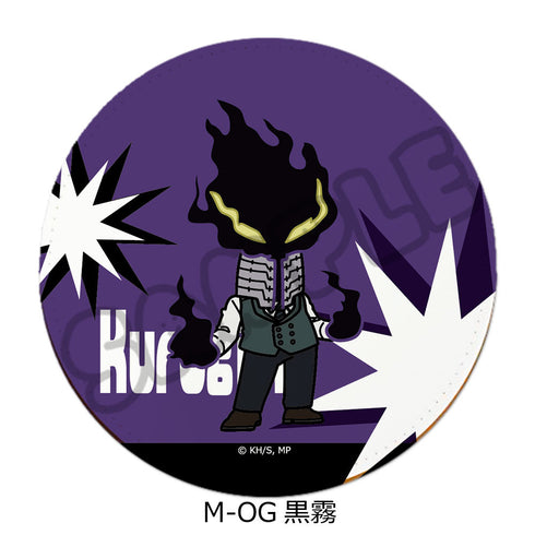 『僕のヒーローアカデミア』みんなmochocho化大作戦! 第7弾 レザーコースター M-OG 黒霧