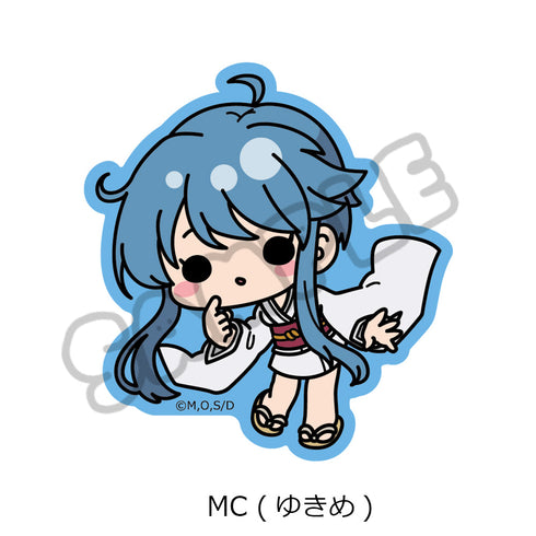 『地獄先生ぬーべー』クリアカードステッカー MC ゆきめ