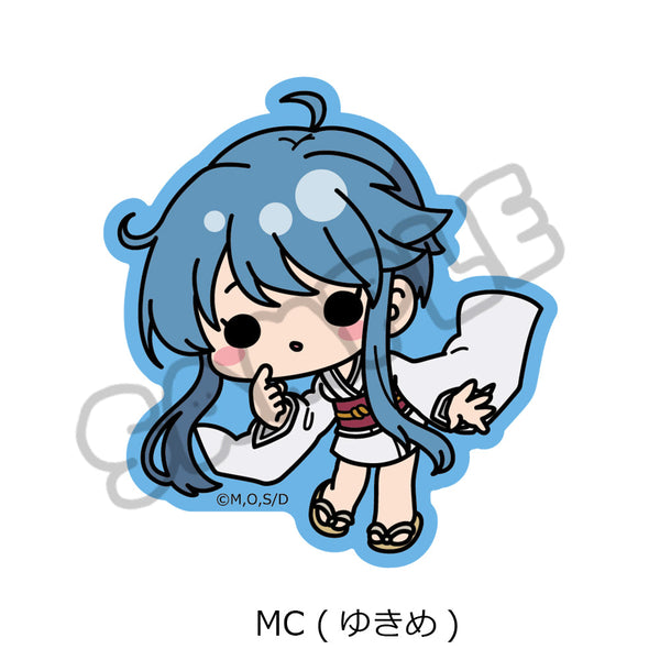 『地獄先生ぬーべー』クリアカードステッカー MC ゆきめ