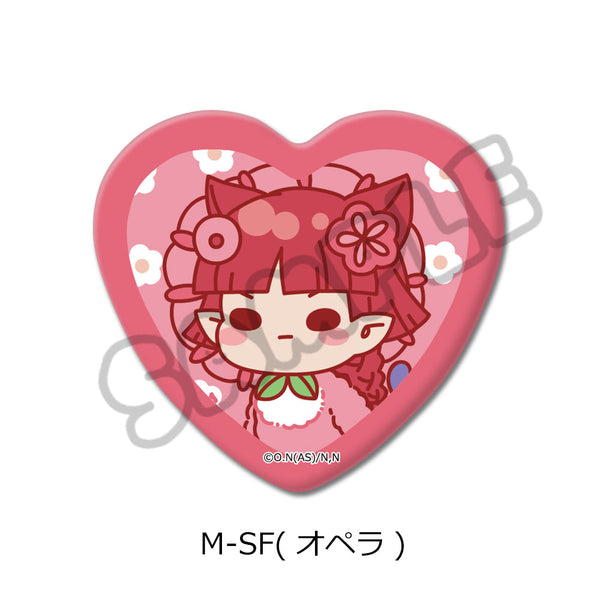 『魔入りました!入間くん』第2弾 ハート型缶バッジ M-SF オペラ