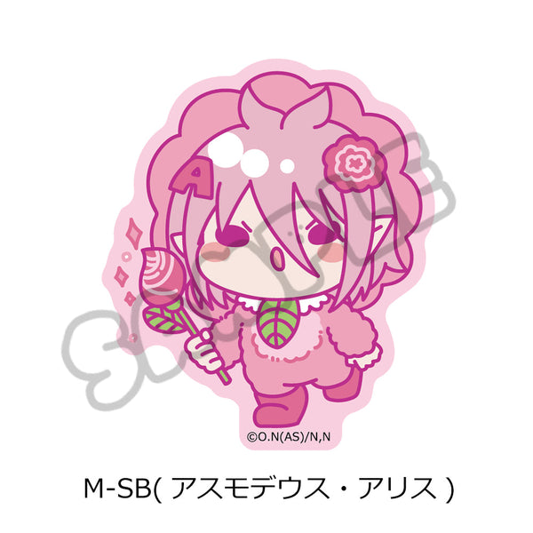 『魔入りました!入間くん』第2弾 クリアステッカー M-SB アスモデウス・アリス