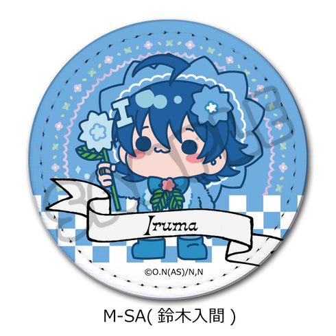 『魔入りました!入間くん』第2弾 レザーバッジ(丸形) M-SA 鈴木入間