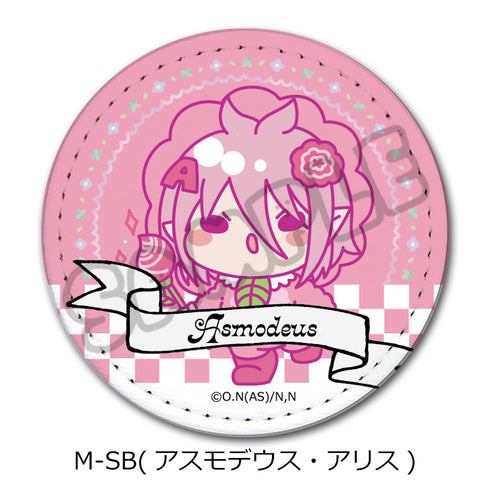 『魔入りました!入間くん』第2弾 レザーバッジ(丸形) M-SB アスモデウス・アリス