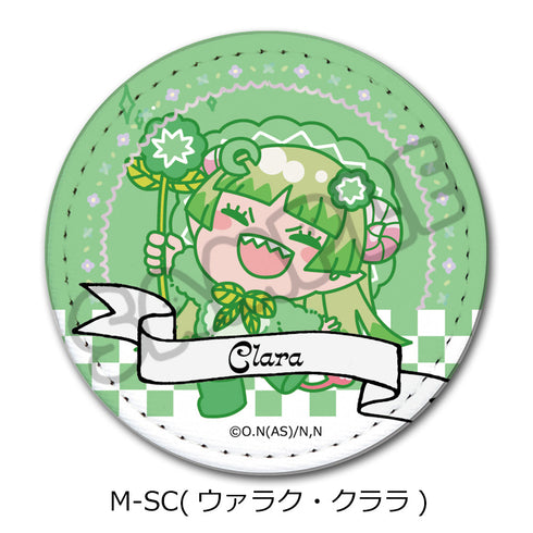 『魔入りました!入間くん』第2弾 レザーバッジ(丸形) M-SC ウァラク・クララ