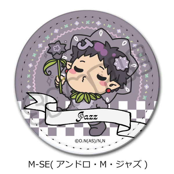 『魔入りました!入間くん』第2弾 レザーバッジ(丸形) M-SE アンドロ・M・ジャズ