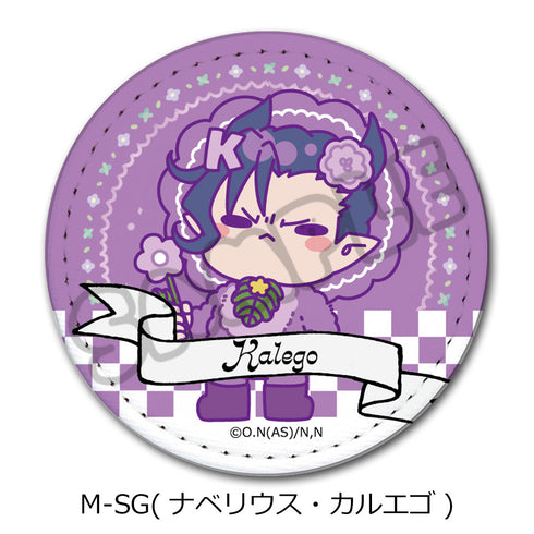 『魔入りました!入間くん』第2弾 レザーバッジ(丸形) M-SG ナベリウス・カルエゴ