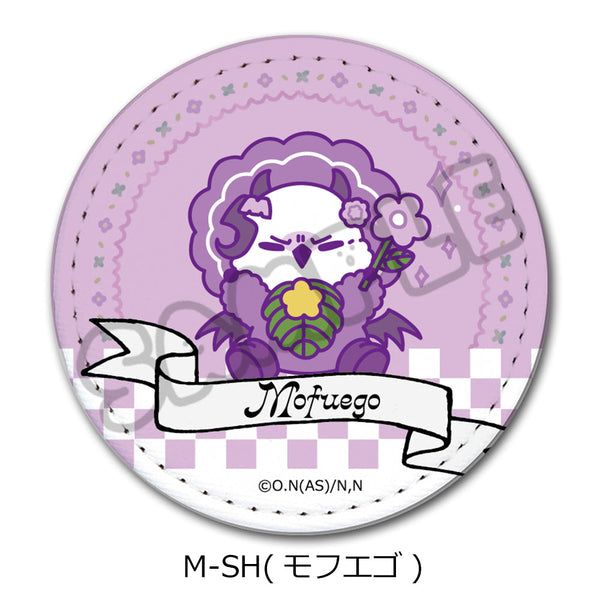 『魔入りました!入間くん』第2弾 レザーバッジ(丸形) M-SH モフエゴ