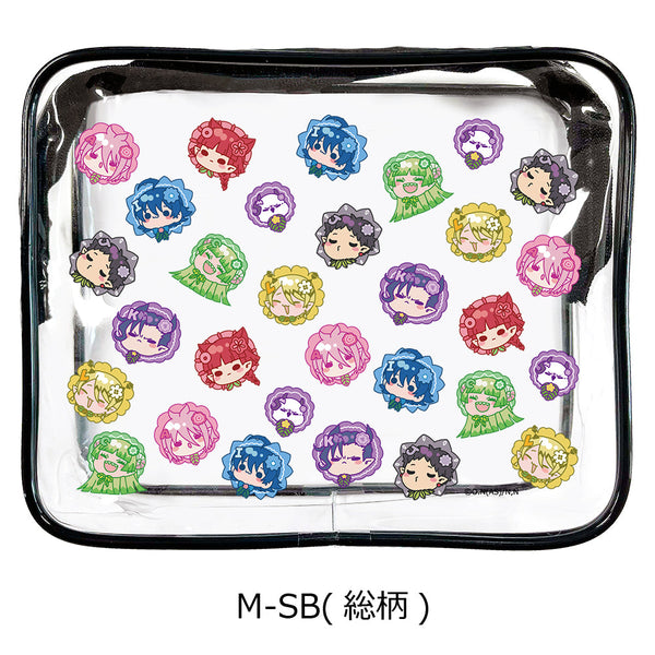 『魔入りました!入間くん』第2弾 クリアポーチ M-SB 総柄