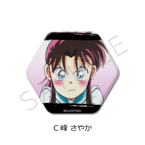 『真・侍伝YAIBA』六角形缶バッジ C 峰さやか