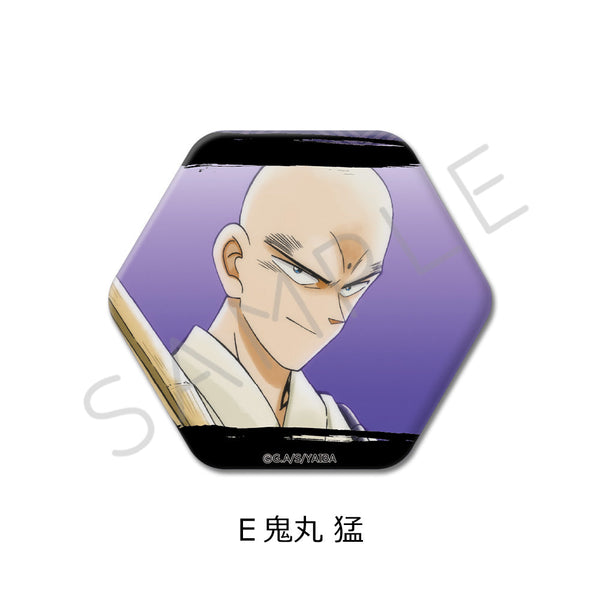 『真・侍伝YAIBA』六角形缶バッジ E 鬼丸猛