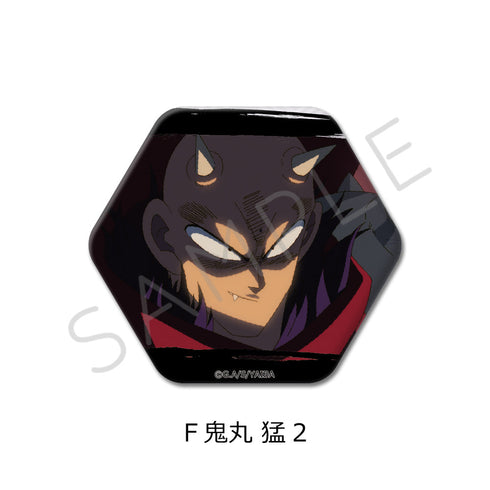 『真・侍伝YAIBA』六角形缶バッジ F 鬼丸猛2