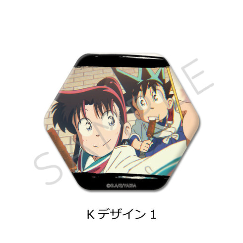 『真・侍伝YAIBA』六角形缶バッジ K デザイン1
