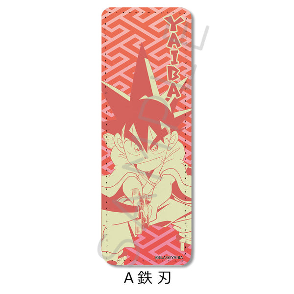 『真・侍伝YAIBA』レザーバッジ(ロング) A 鉄刃