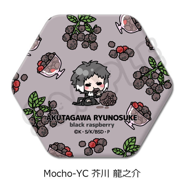 "Literary Masters: Stray Dogs" 7th Series Hexagonal Pin Badge: Mocho-YC Ryunosuke Akutagawa