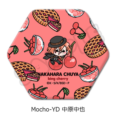 "Literary Masters: Stray Dogs" 7th Series Hexagonal Pin Badge: Mocho-YD - Nakayama Chūya