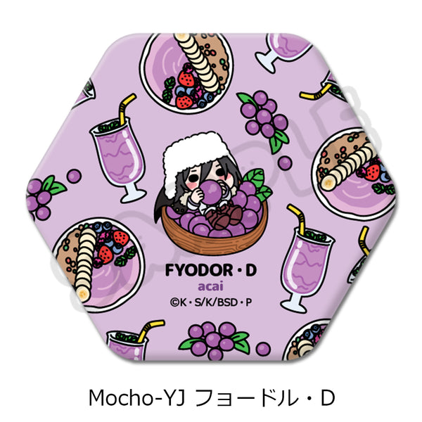 『文豪ストレイドッグス』第7弾 六角形缶バッジ Mocho-YJ フョードル・D