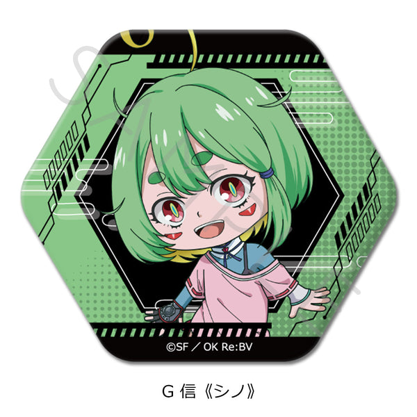 『陰陽廻天 Re:バース』六角形缶バッジ G 信《シノ》