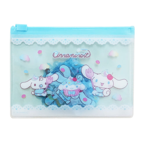 『サンリオキャラクターズ』Fancy Snacks & Sweets フレークステッカー シナモロール 8203-629