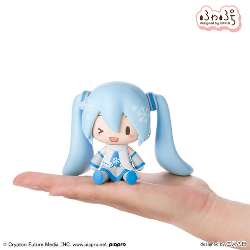 『初音ミクシリーズ』ふわぷち デフォルメフィギュア 雪ミク