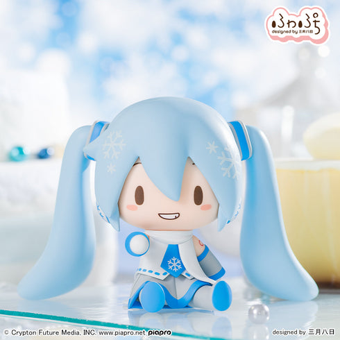『初音ミクシリーズ』ふわぷち デフォルメフィギュア 雪ミク