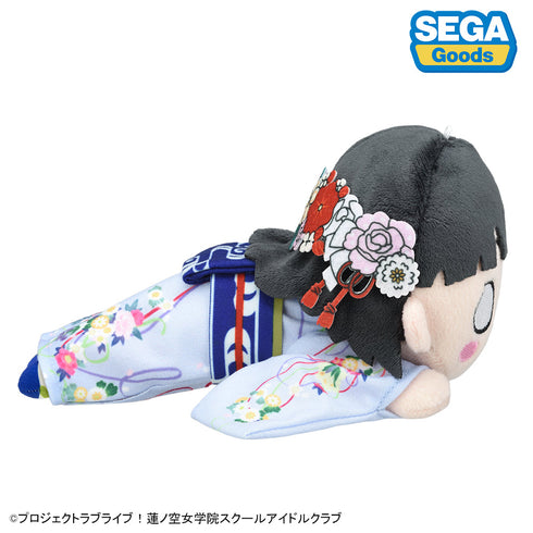 『ラブライブ!蓮ノ空女学院スクールアイドルクラブ』寝そべりぬいぐるみ 百生吟子-加賀友禅こらぼ柄衣装 S