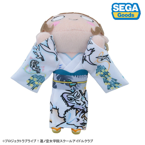『ラブライブ!蓮ノ空女学院スクールアイドルクラブ』寝そべりぬいぐるみ 徒町小鈴-加賀友禅こらぼ柄衣装 S