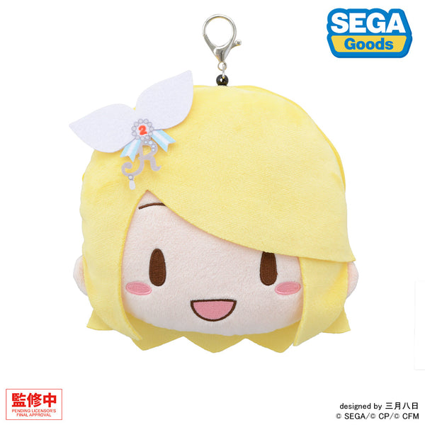 『プロジェクトセカイ カラフルステージ! feat. 初音ミク』ふわぷち リール付きフェイスポーチ ステージのセカイの鏡音リン