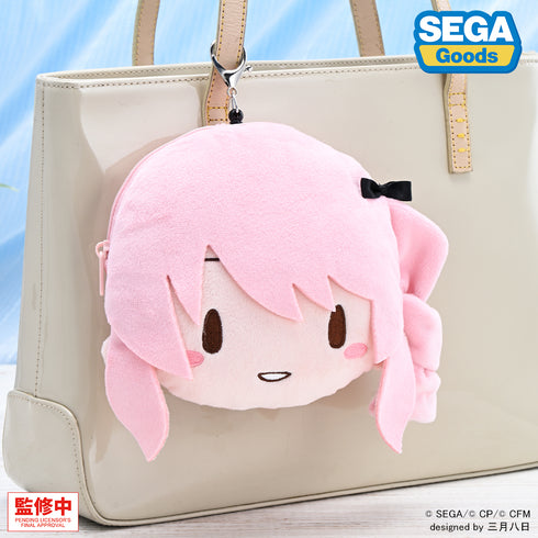 《Project Sekai Colorful Stage! feat. 初音未來》蓬鬆軟綿 附拉鍊臉型化妝包 曉山瑞希