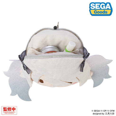 《Project Sekai Colorful Stage! feat. 初音未来》蓬松软糯 带拉链脸型化妆包 无人世界的初音未来