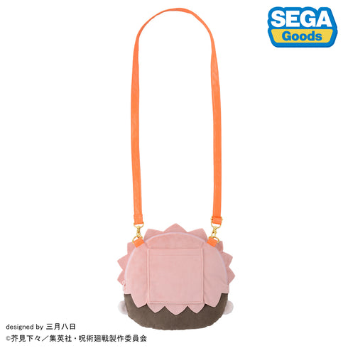 《咒術迴戰》5週年 虎杖悠仁 蓬鬆軟綿臉部造型肩背包 M