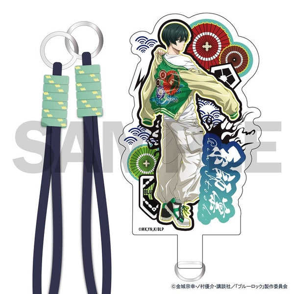 『ブルーロック』スカジャン着用描きおろしフォンタブ(糸師 凛)