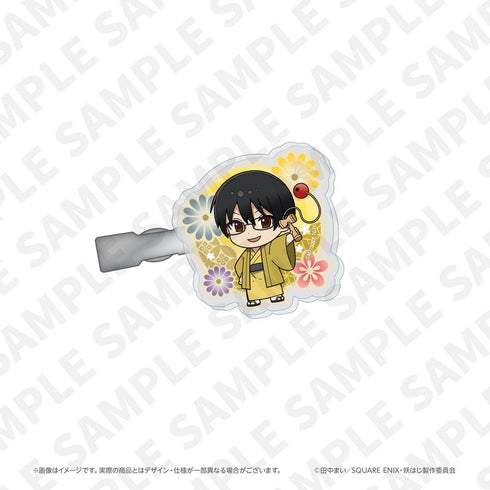 『妖怪学校の先生はじめました!』アクリルヘアクリップ(秦中飯綱)