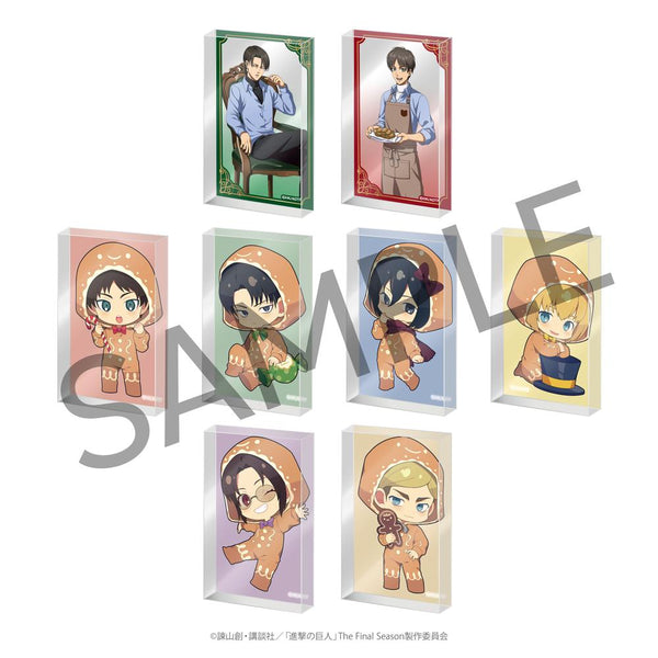 『進撃の巨人』3 o'clock トレーディング 再生アクリルブロック【BOX】